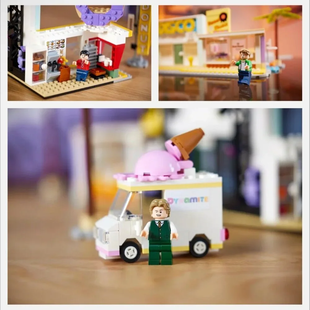 LEGO BTS Dynamite Music Video Set 21339 K-Pop Icons Ideas Retired 749 Pc NEW!